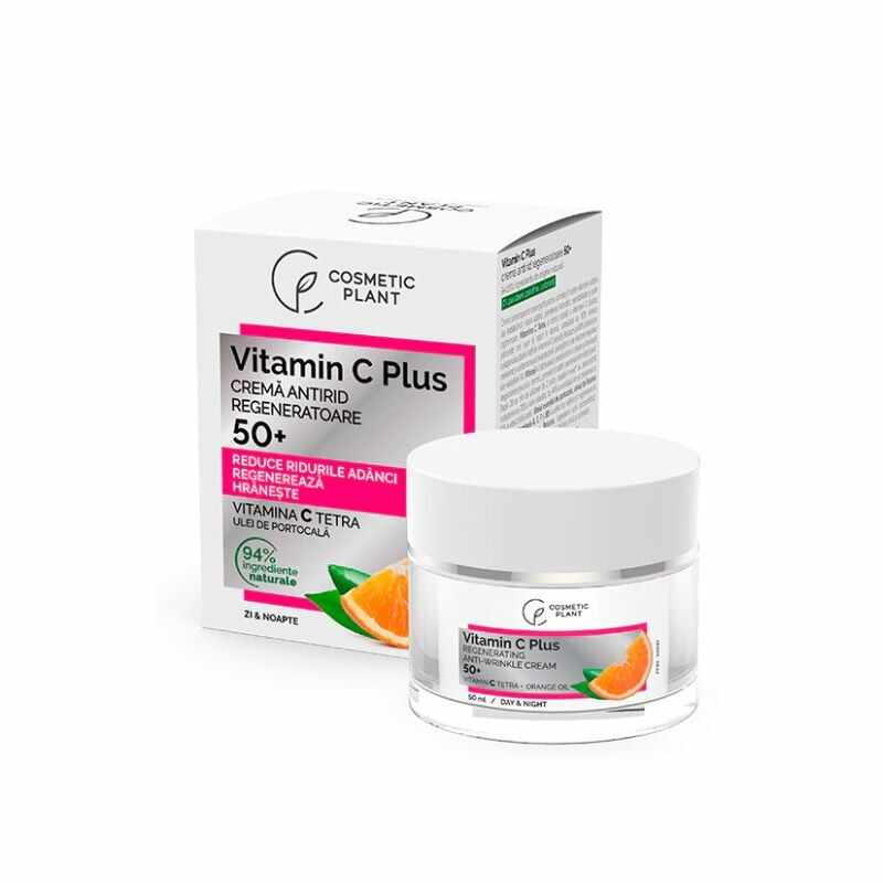 Cosmetic Plant Crema regeneratoare 50+ Vitamin C Plus, 50ml