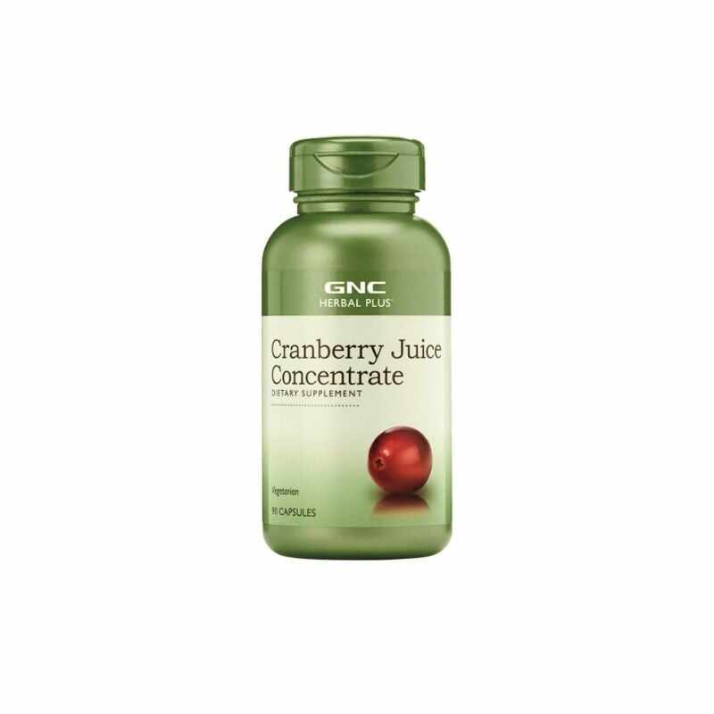GNC Herbal Plus® Cranberry Juice Concentrate, 90 capsule