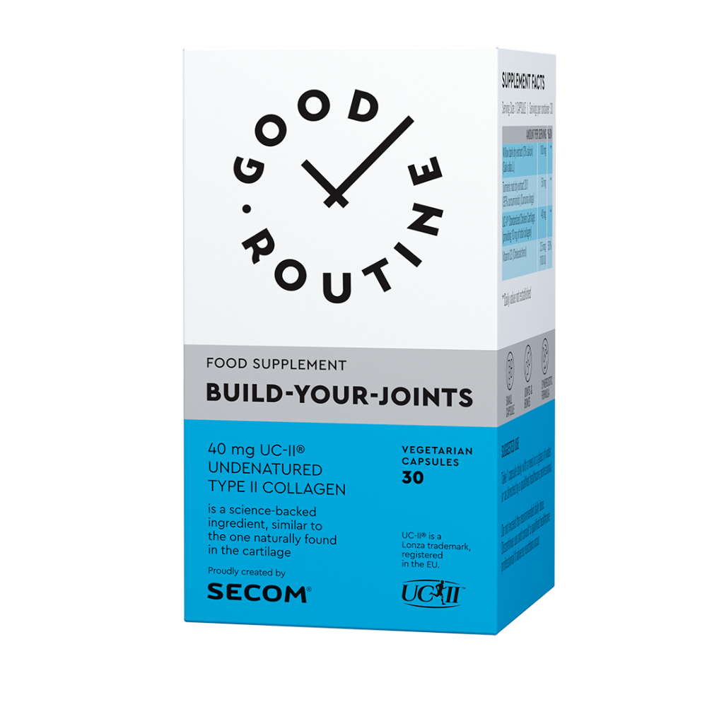 Supliment Alimentar Build Your Joints, Good Routine Secom, 30 cps