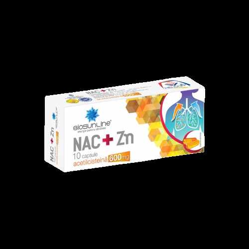 BioSunLine NAC+Zn 600mg, 10 capsule