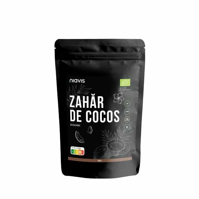 Niavis Zahar de Cocos Ecologic BIO, 250g