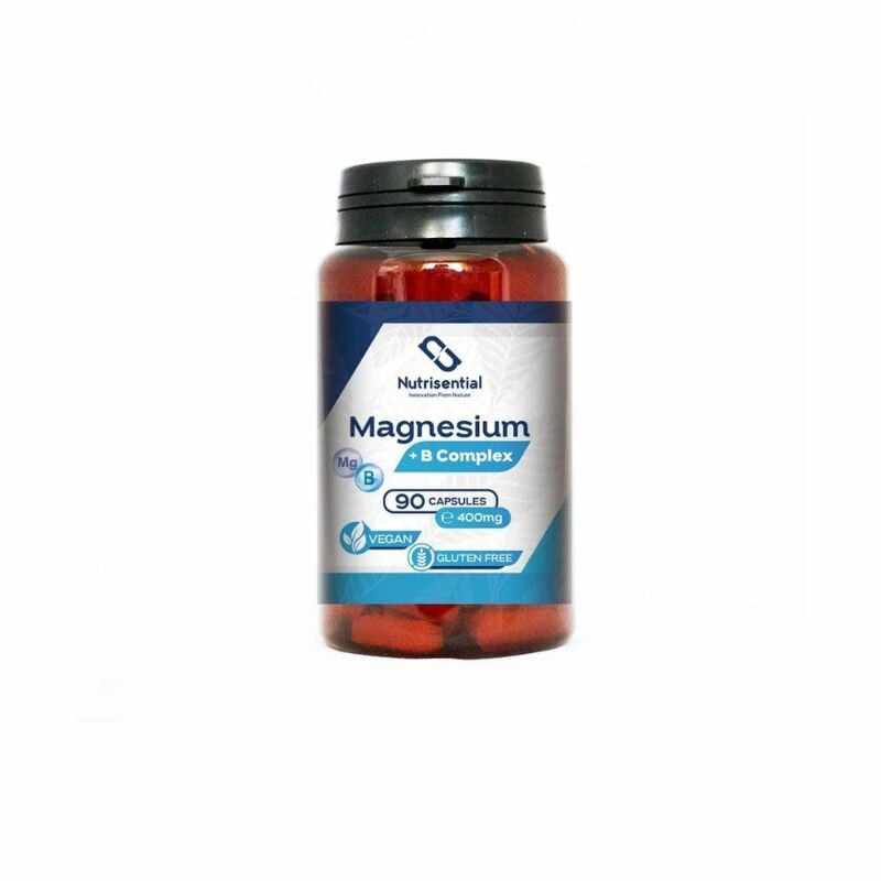 Nutrisential Magnesium + B Comple 400mg, 90 capsule