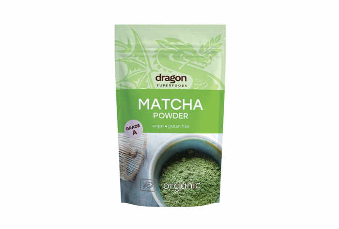 Bio Matcha Pulbere Raw Dragon Superfoods 100 g