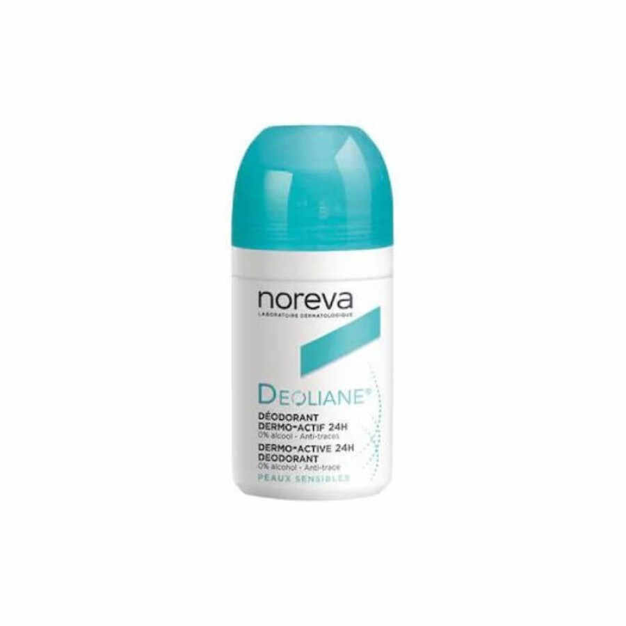 Noreva Deoliane Deodorant roll-on antiperspirant dermo-activ 24h 50 ml