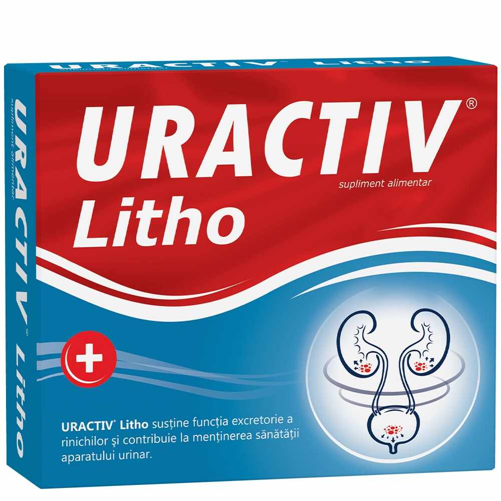 Uractiv Litho, 30 capsule, Uractiv