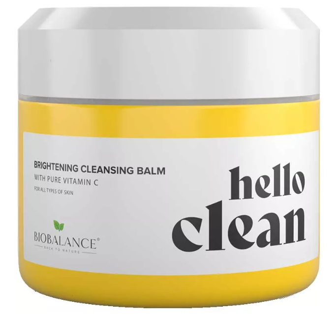 Balsam de curatare faciala 3 in 1 cu Vitamina C pura Hello Clean, 100ml, Bio Balance