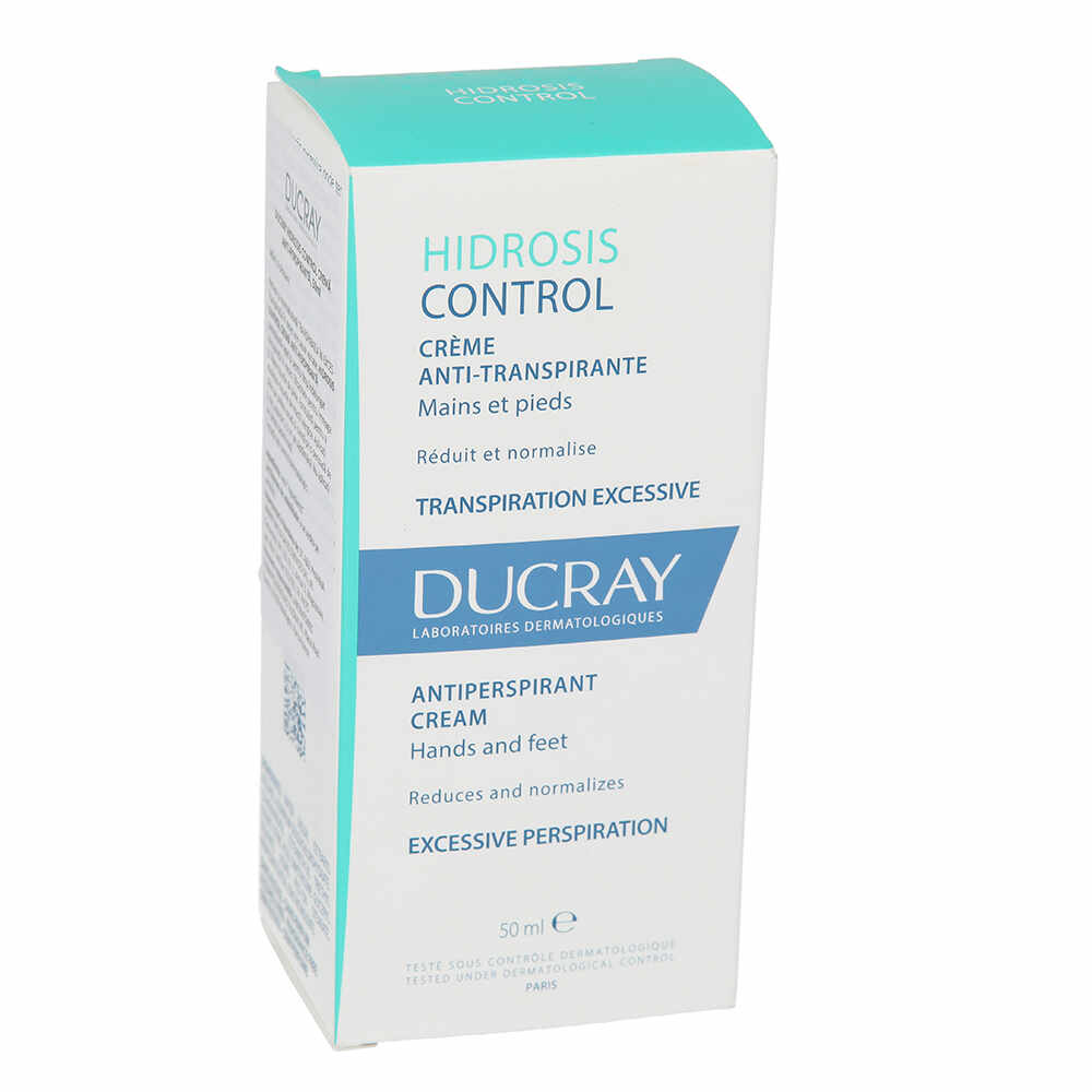 Crema anti-perspiranta Hidrosis Control, 50 ml, Ducray