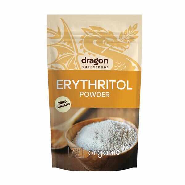 Indulcitor bio Erythritol, 250g, Dragon Superfoods