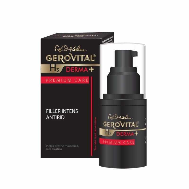 Gerovital H3 Derma+ Premium Care, Filler Intens Antirid, 15 ml