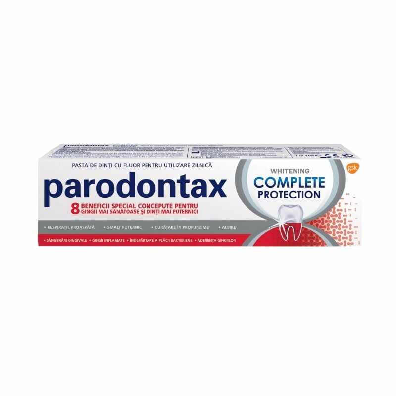 Parodontax pasta dinti Complete Protection Whitening 75 ml