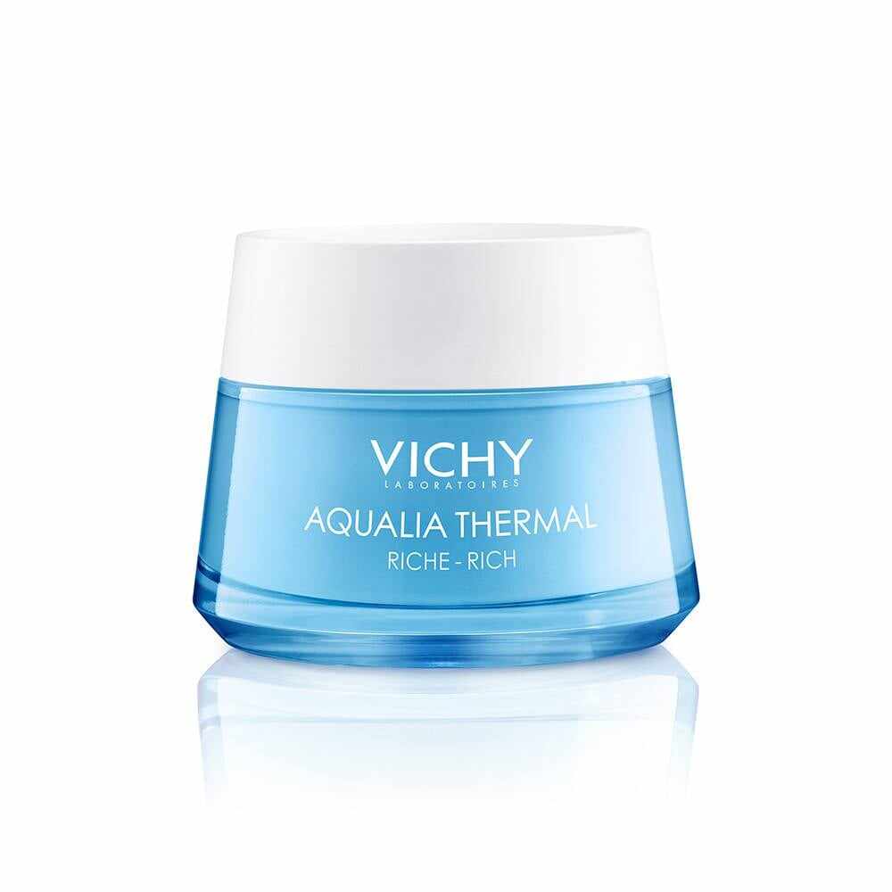 Vichy Aqualia Thermal Riche Crema rehidratanta pentru ten uscat si foarte uscat, 50 ml 