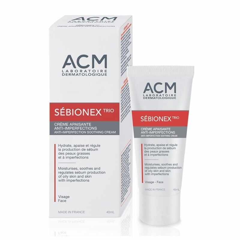 ACM Sebionex Trio Crema calmanta anti-imperfectiuni, 40 ml