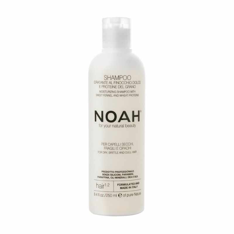 Noah Sampon natural hidratant cu fenicul pentru par uscat, fragil (1.2), 250ml 