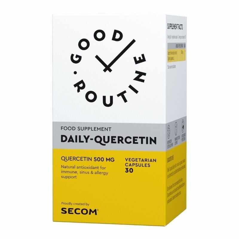 Secom Good Routine Daily Quercetin 500mg, 30 capsule