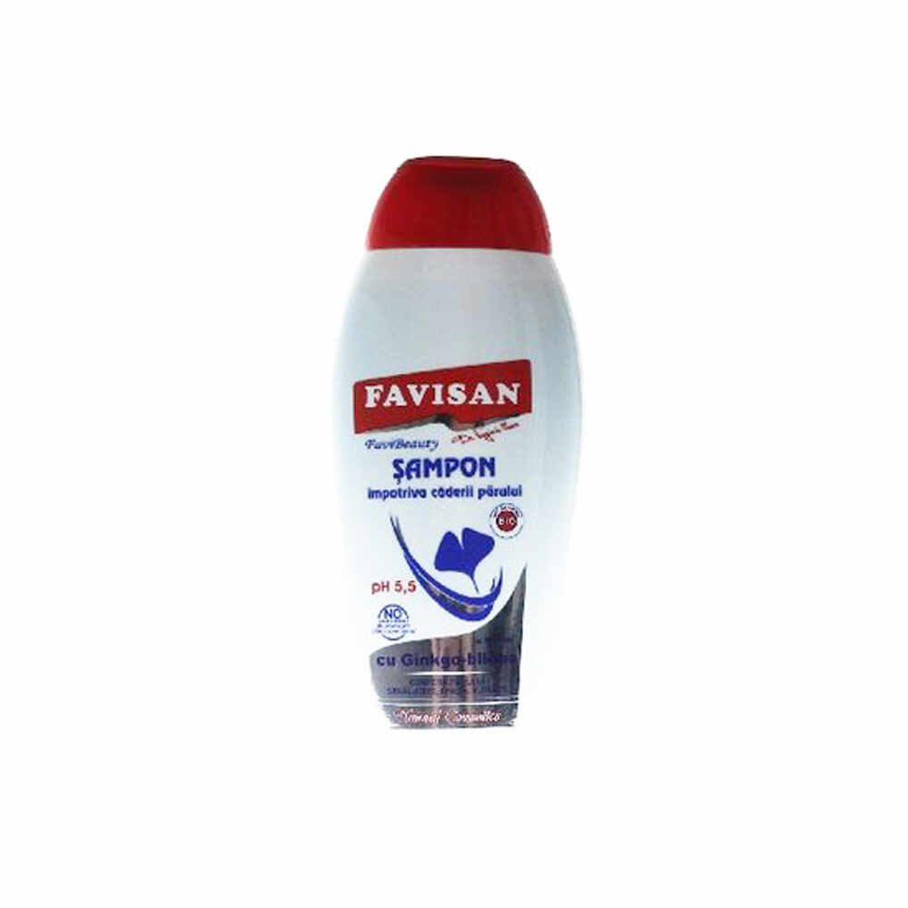 Șampon contra căderii părului cu Ginkgo Biloba, Favisan, 250 ml