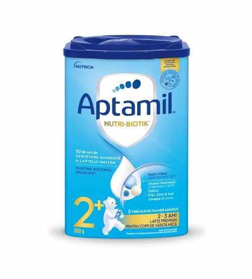 Formula de lapte praf Nutri-Biotik 2+, Aptamil, 800 gr