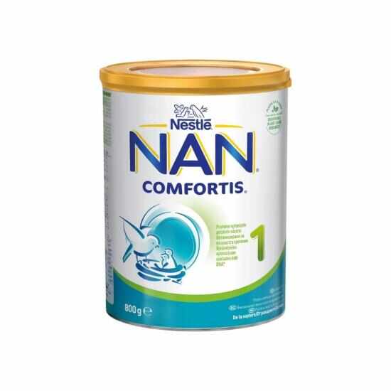 Formulă lapte praf Nestle NAN Comfortis 1 de la naștere, 800 g