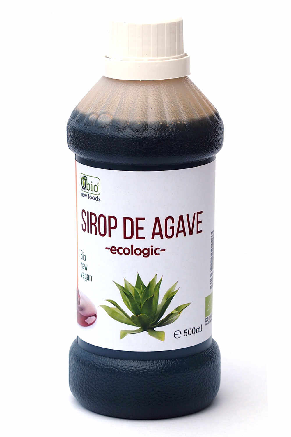 Sirop de agave dark raw bio 500ml