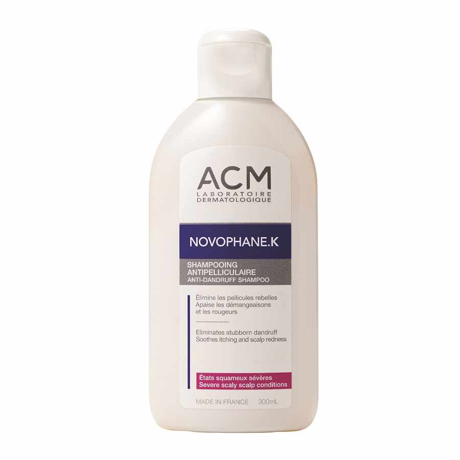 Șampon antimatreață cronica ACM Novophane K, 300 ml