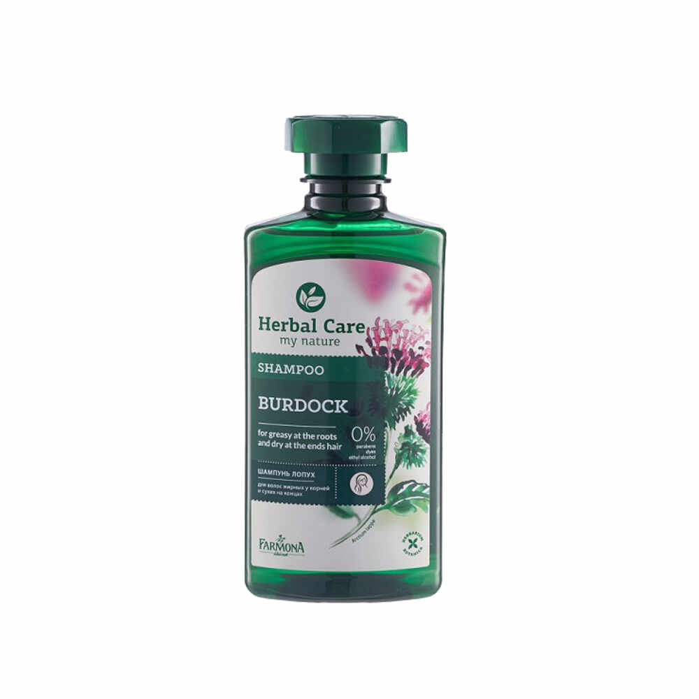 Șampon cu extract de Brusture - Herbal Care, Farmona, 330 ml