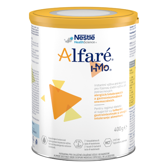 Formula speciala de lapte pentru tratamentul dietetic al alergiilor Alfare HMO, Nestle, 400 g