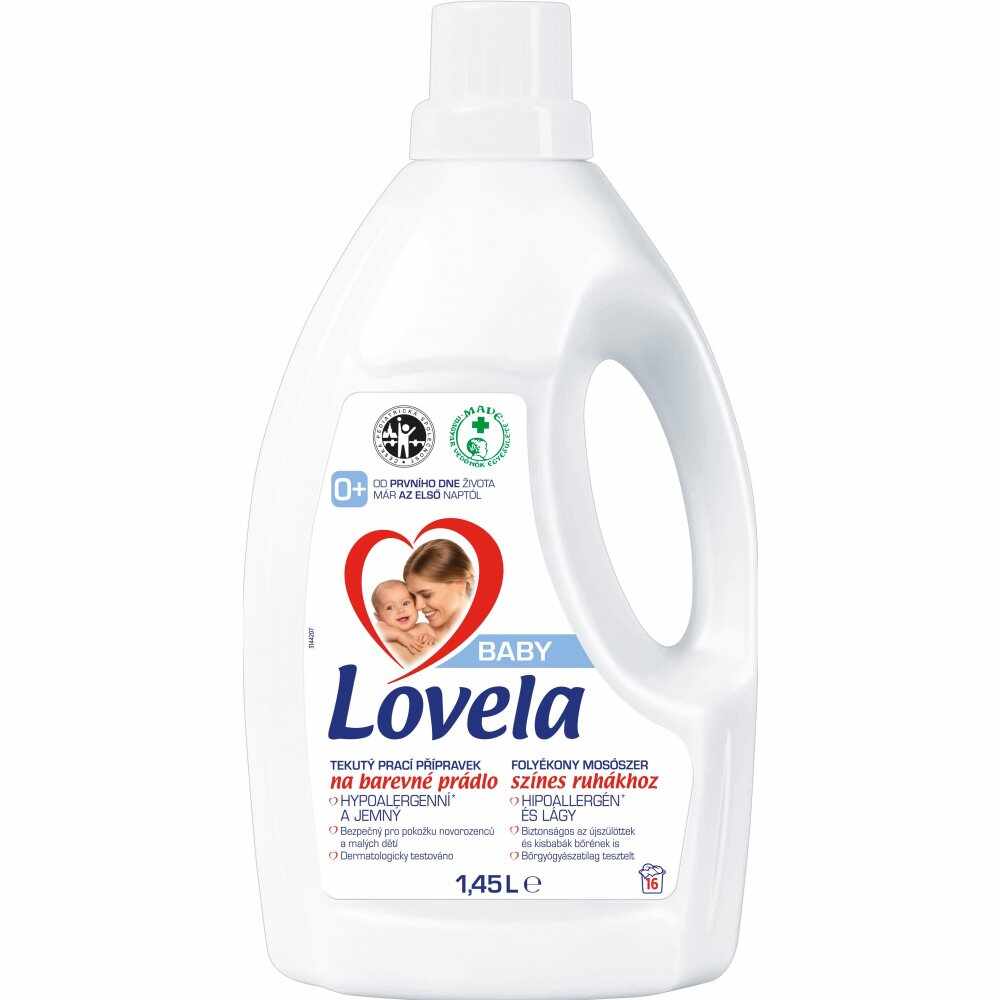 Lovela Baby Detergent lichid pentru rufe colorate 1.45L