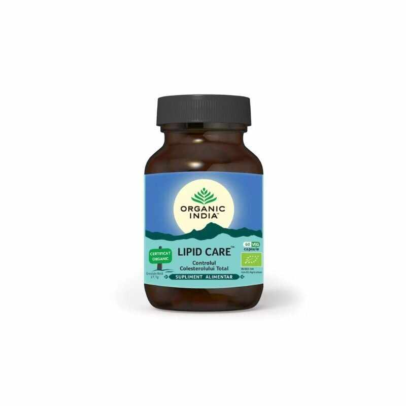 ORGANIC INDIA Lipid Care, 60 capsule vegetale