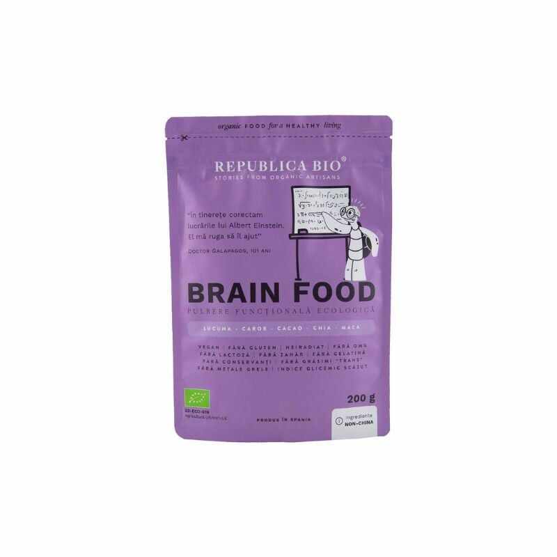 Republica BIO Brain Food, pulbere functionala ecologica, 200g