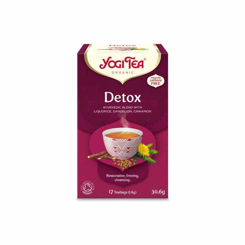 Yogi Tea Ceai bio detox, 17 plicuri