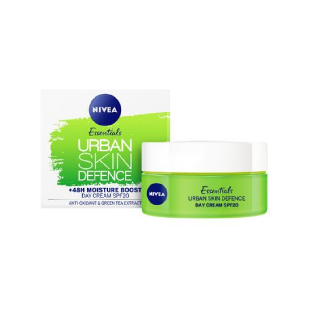 Crema de zi Nivea Urban Skin Defence SPF 20, 50 ml