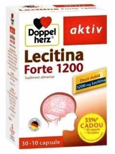 Doppelherz Aktiv Lecitina Forte 1200 - 30 capsule (+10 capsule promo)