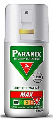 Hipocrate Paranix Maxx spray repelent impotriva tantarilor - 75ml