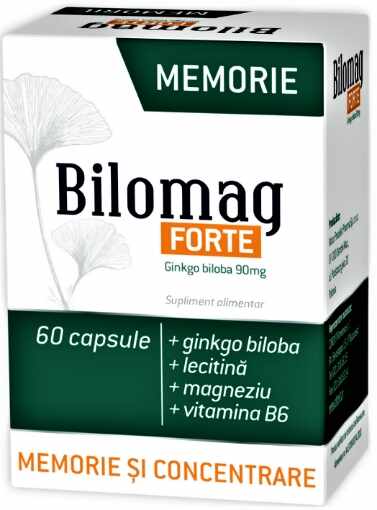 Zdrovit Bilomag Forte memorie - 60 capsule