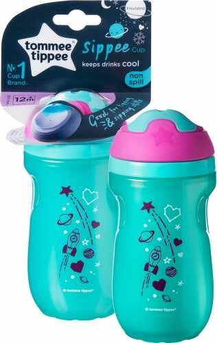 Cana Sippee Izoterma ONL +12 luni Turquoise, 260ml, Tommee Tippee