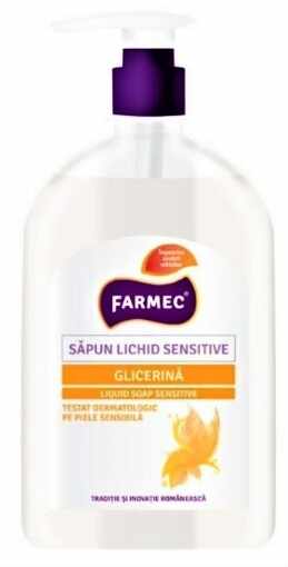 Farmec sapun lichid Sensitive cu glicerina - 500ml
