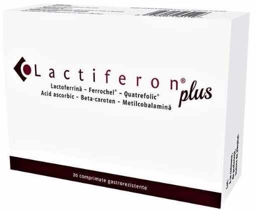 Lactiferon Plus - 20 comprimate Solartium