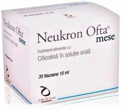 Neukron Ofta mese solutie orala 10ml - 30 fiole Omikron Italia