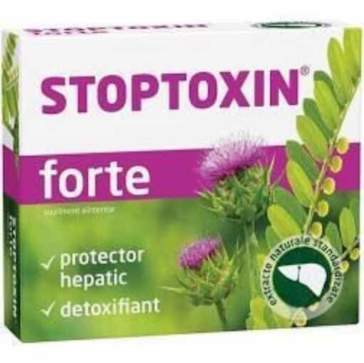 Stoptoxin Forte - 30 capsule Fiterman Pharma