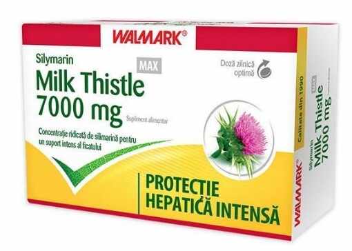 walmark silymarin milk thistle max 7000mg ctx30 cpr film