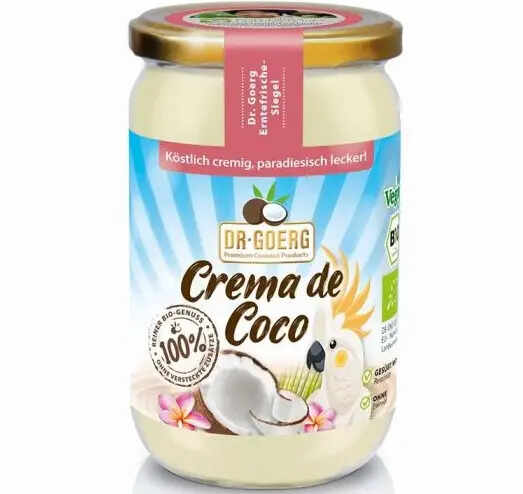 Dr. Goerg Crema dulce de cocos bio, 200g