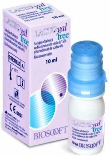Lactoyal Free solutie oftalmica - 10ml Biosooft