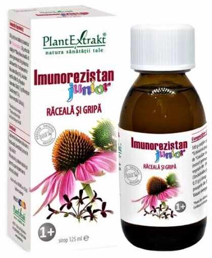 PlantExtrakt Imunorezistan Junior raceala si gripa - 125ml
