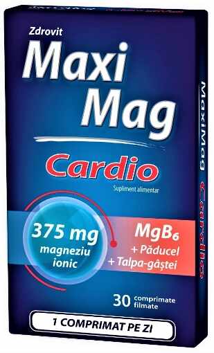 Zdrovit MaxiMag Cardio - 30 comprimate filmate