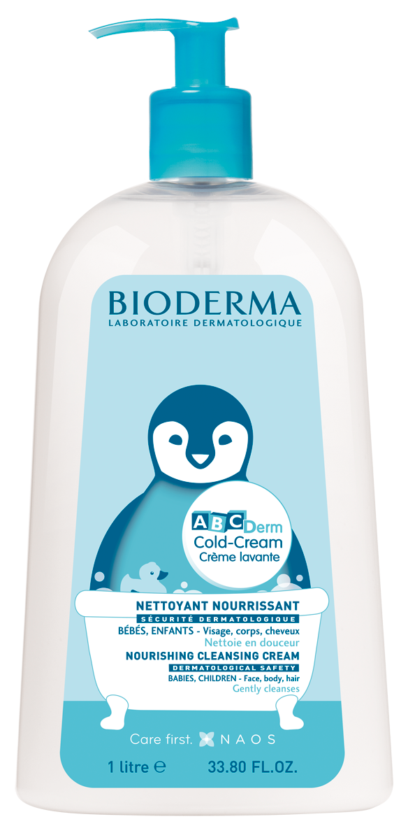 Crema de spalare ABCDerm Cold Cream, 1000ml, Bioderma