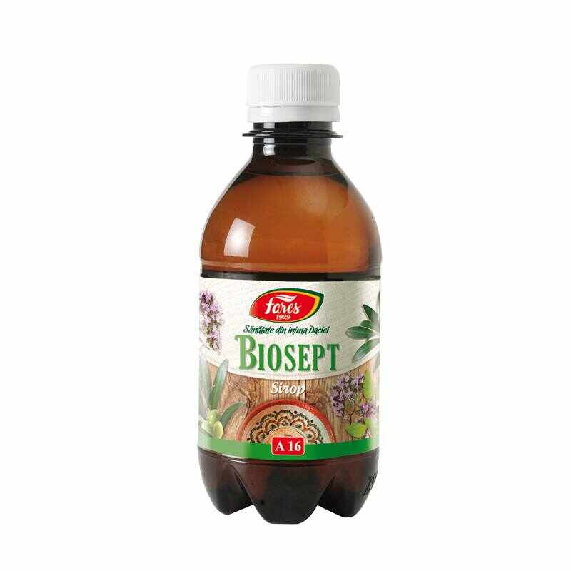 Sirop biosept, 250 ml, Fares