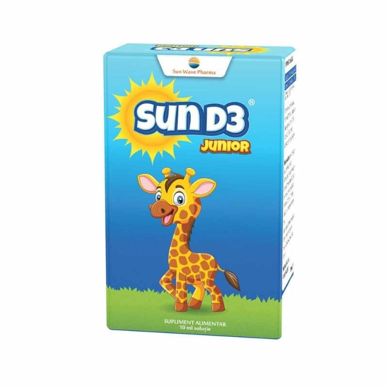 Sun-D3 junior picaturi, 10 ml