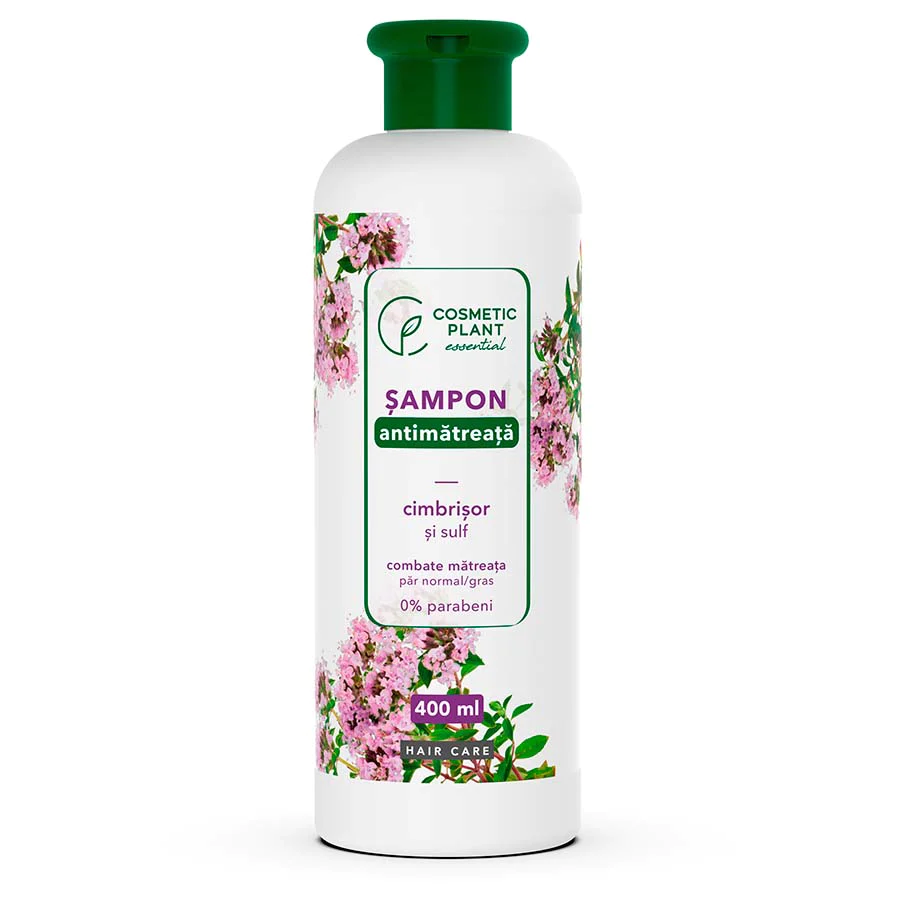 Șampon antimătreață cu Cimbrișor și Sulf, 400 ml