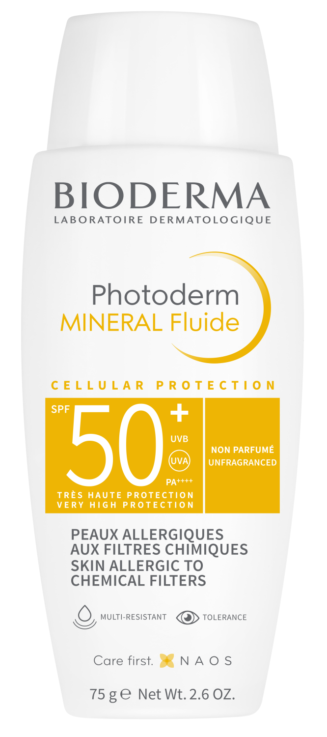 Fluid mineral de protecție solară SPF50 Photoderm, Bioderma, 75 ml