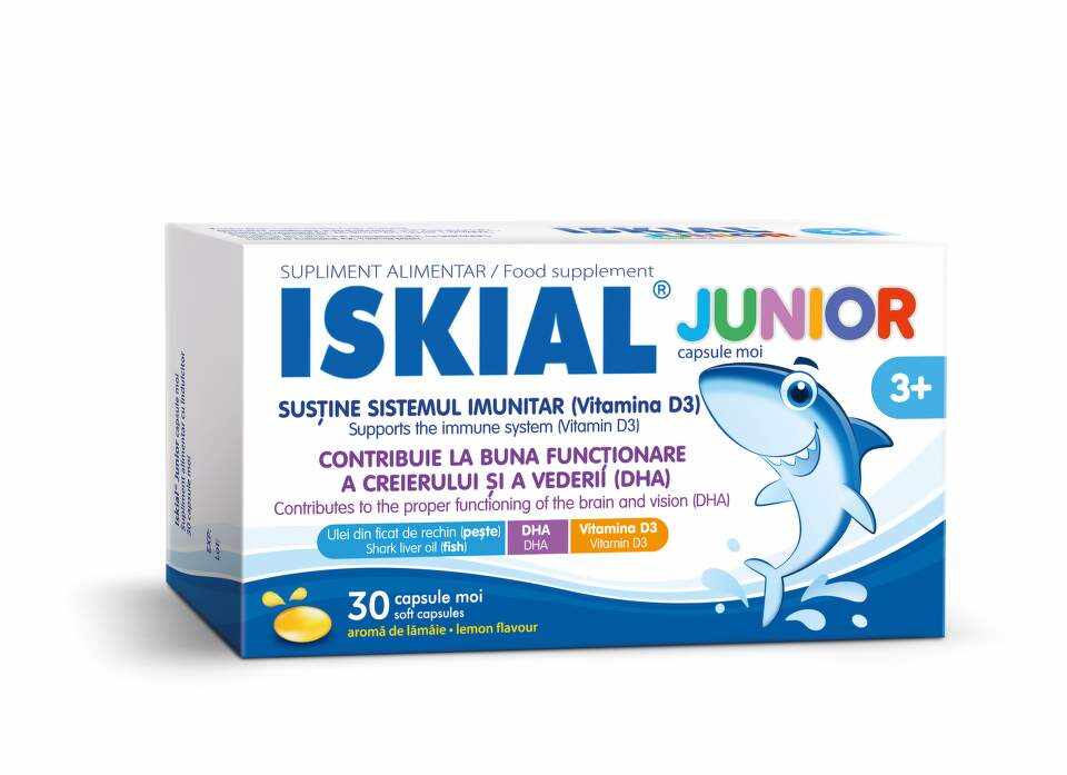 Iskial Junior, 30 capsule, USP
