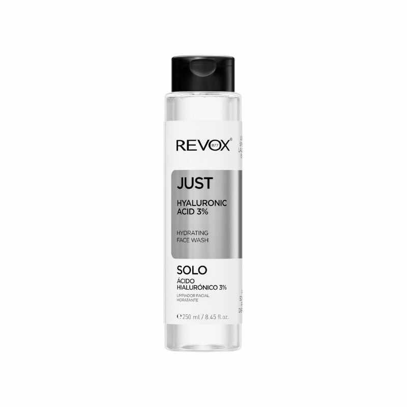 Revox Just Gel de curatare cu acid hialuronic 3%, 250ml